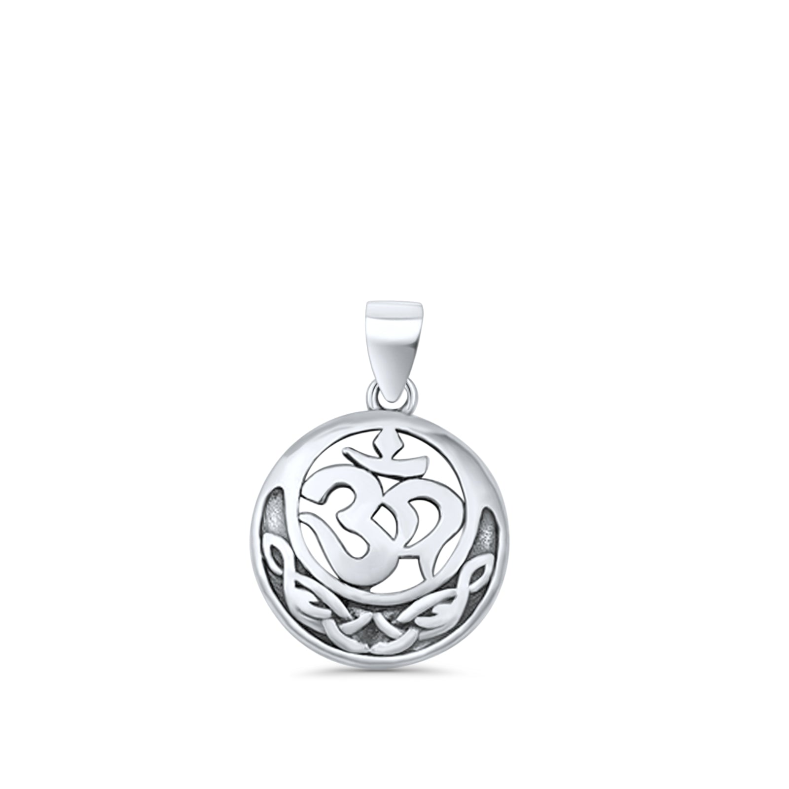 Celtic Om Pendant