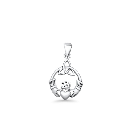 Claddagh & Triquetra Pendant