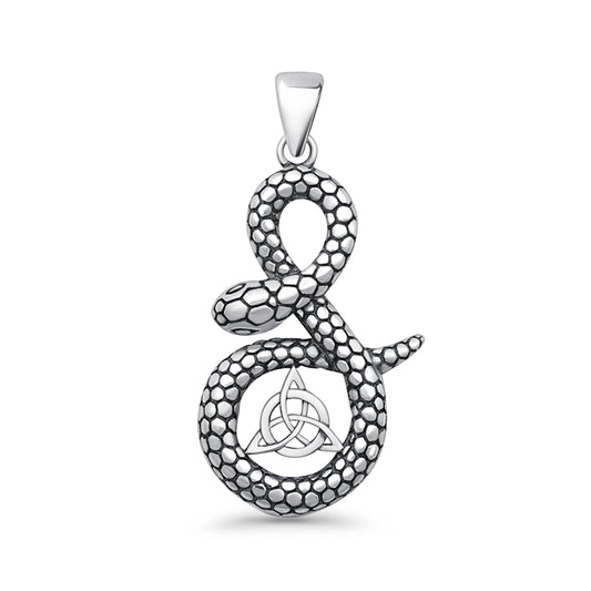 Snake & Triquetra Pendant