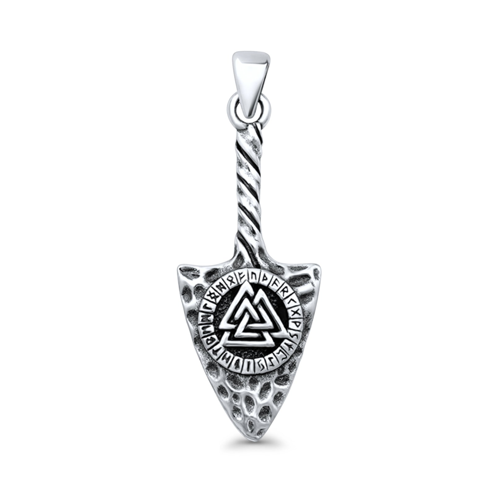 Valknut Arrowhead Pendant