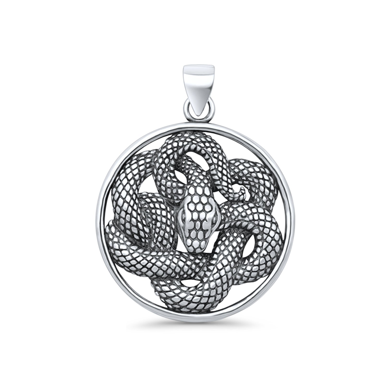 Twisted Snake Pendant