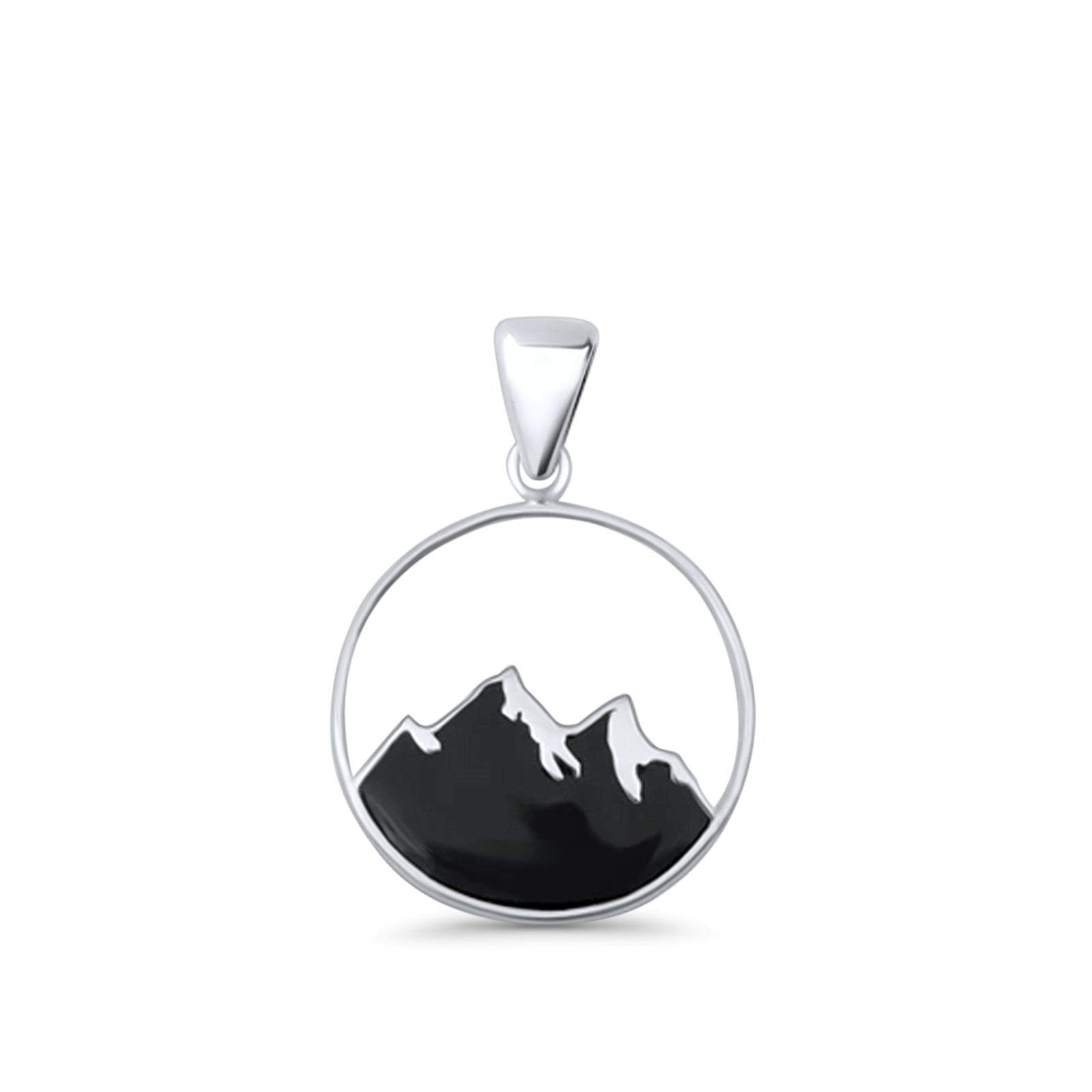 Mountain Silhoutte Pendant