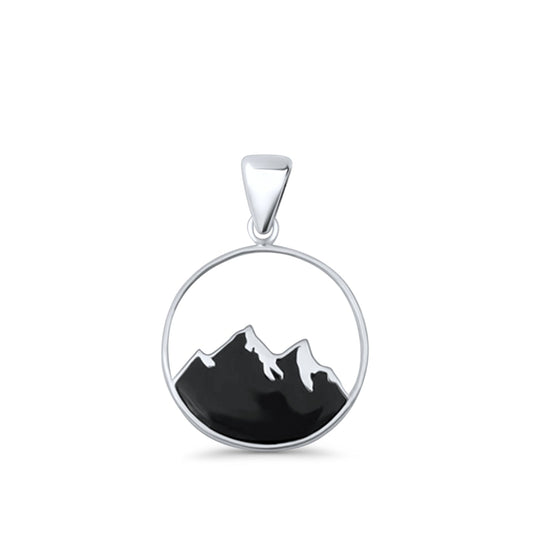 Mountain Silhoutte Pendant