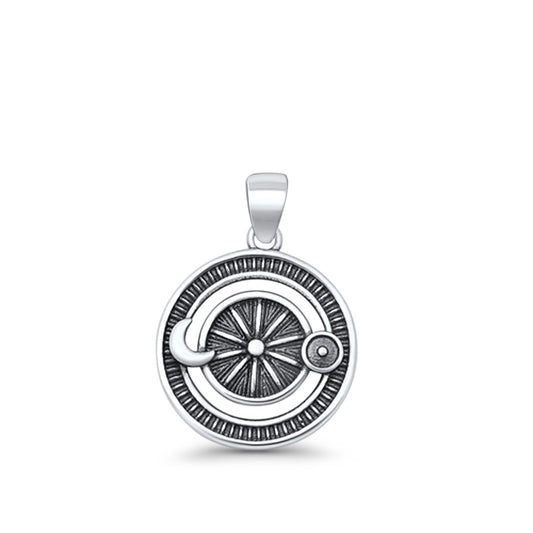 Astrology Wheel Pendant
