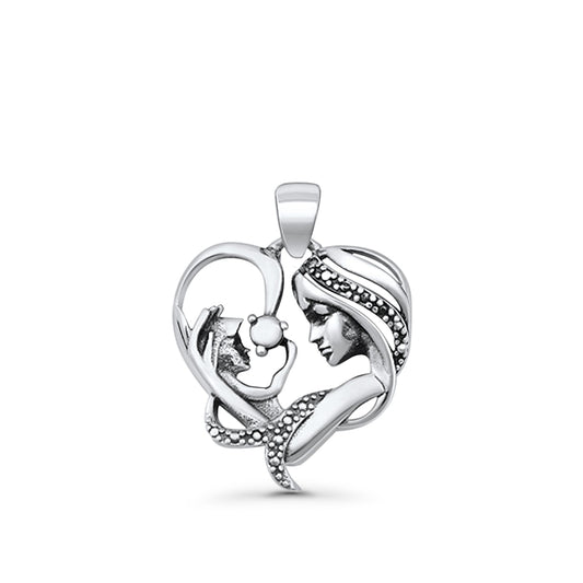  Mother & Child Pendant