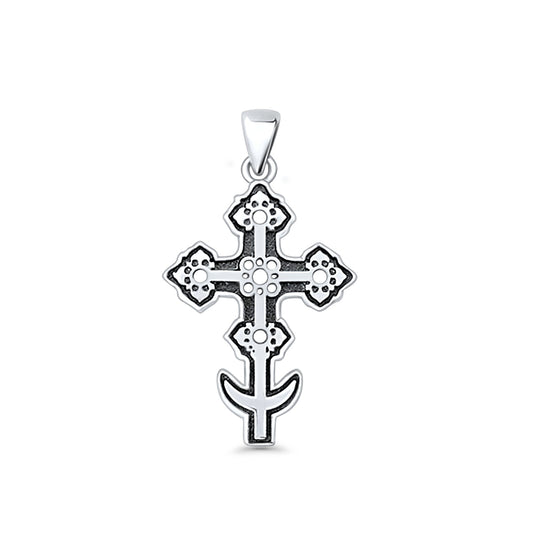  Cross Filigree Pendant