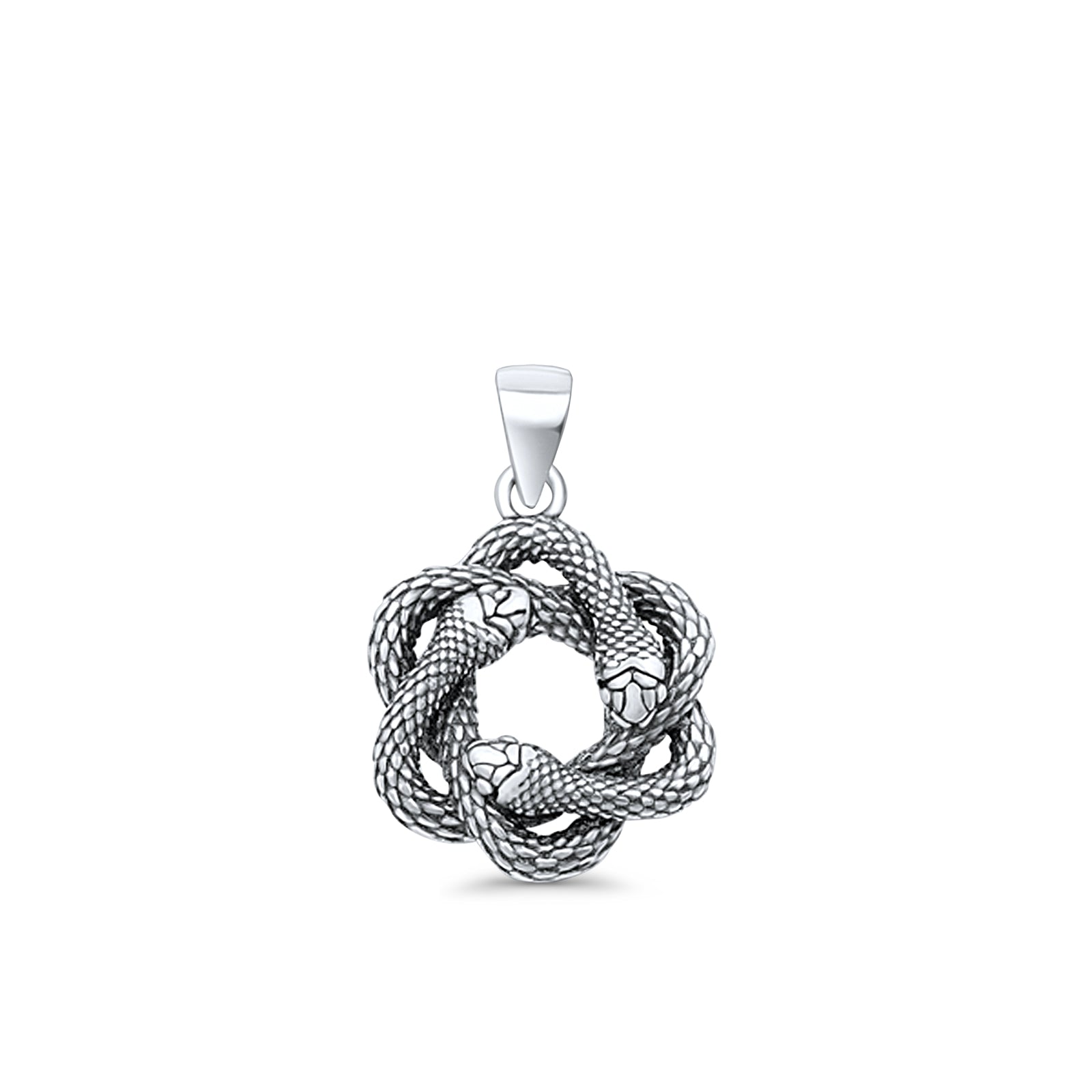  Twisted Snake Pendant
