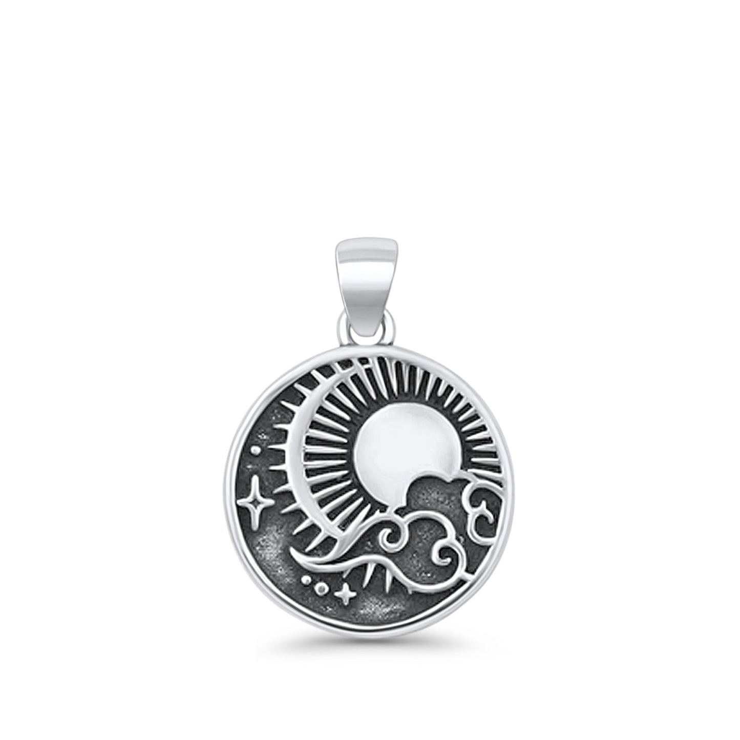  Sun, Star & Cloud Pendant