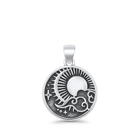  Sun, Star & Cloud Pendant