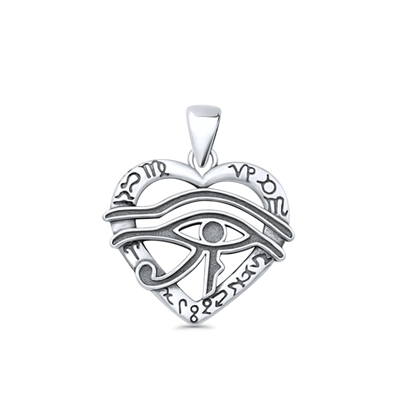 Eye of Horus & Zodiac Pendant