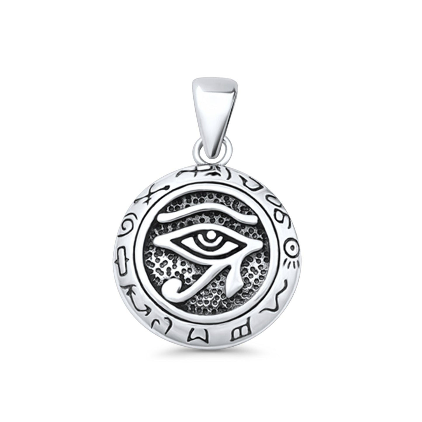 Eye of Horus & Zodiac Pendant
