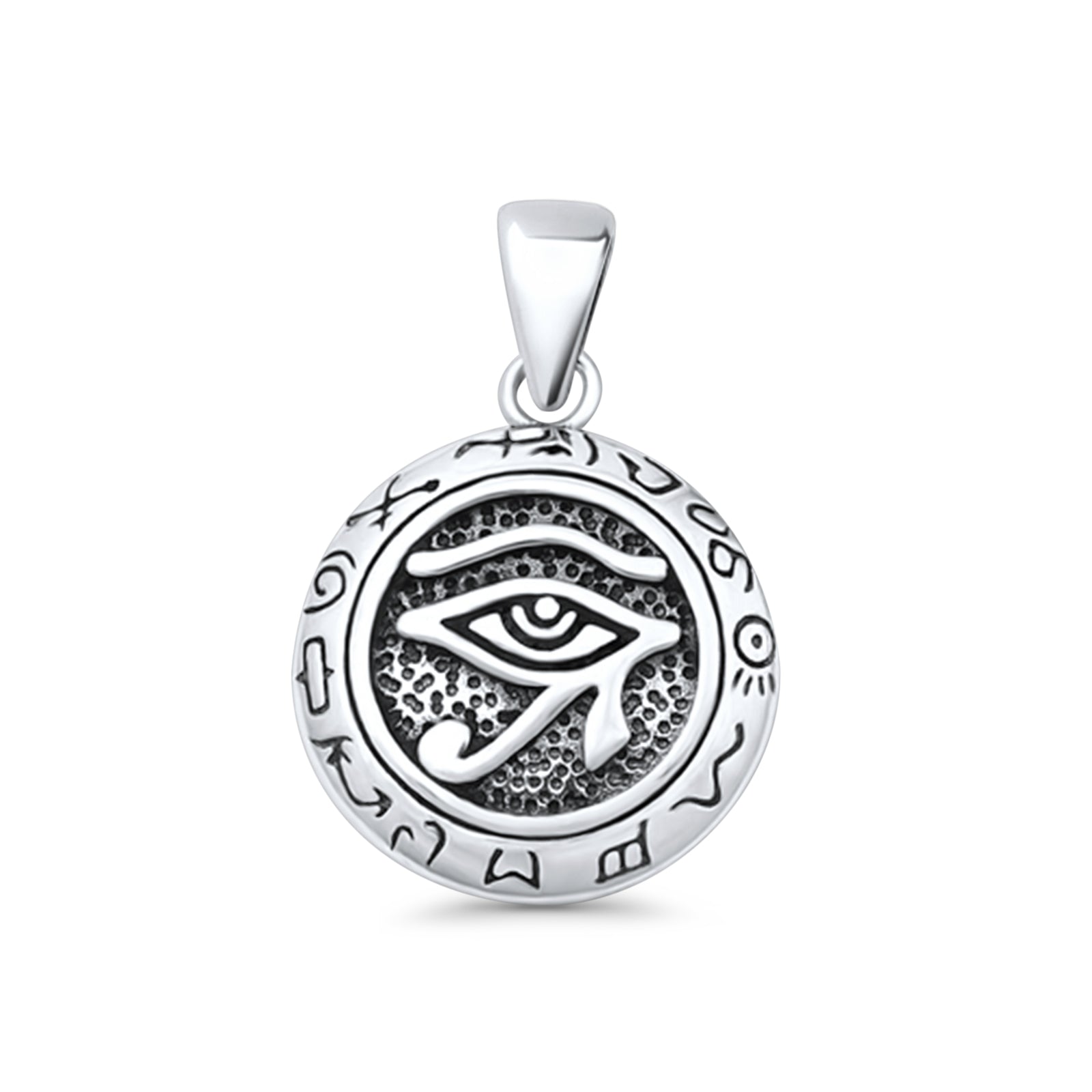 Eye of Horus & Zodiac Pendant