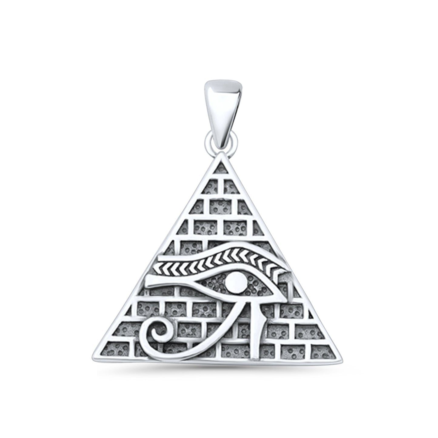 Eye of Horus & Pyramid Pendant