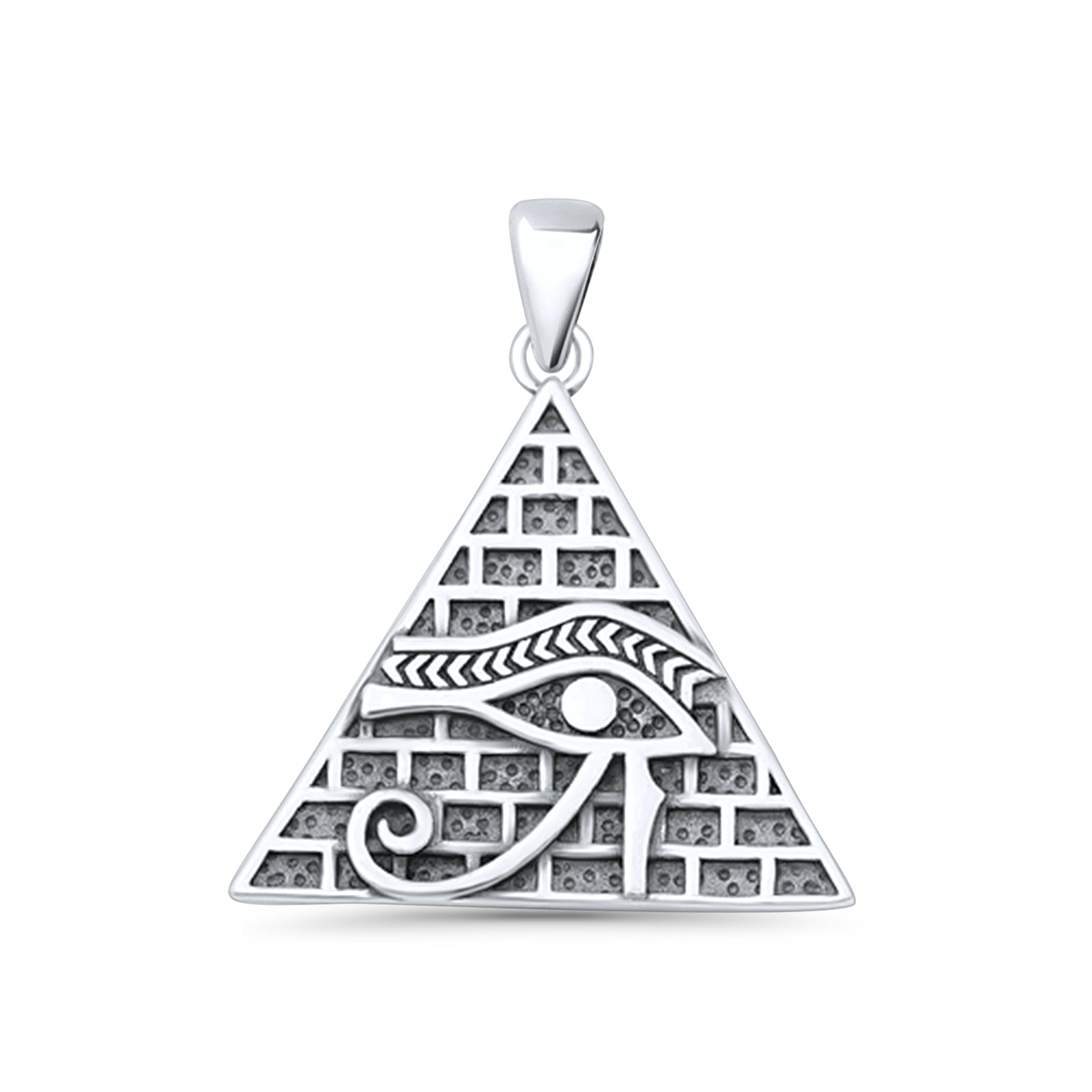 Eye of Horus & Pyramid Pendant