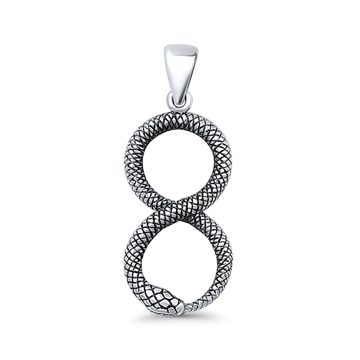 Infinity Snake Pendant