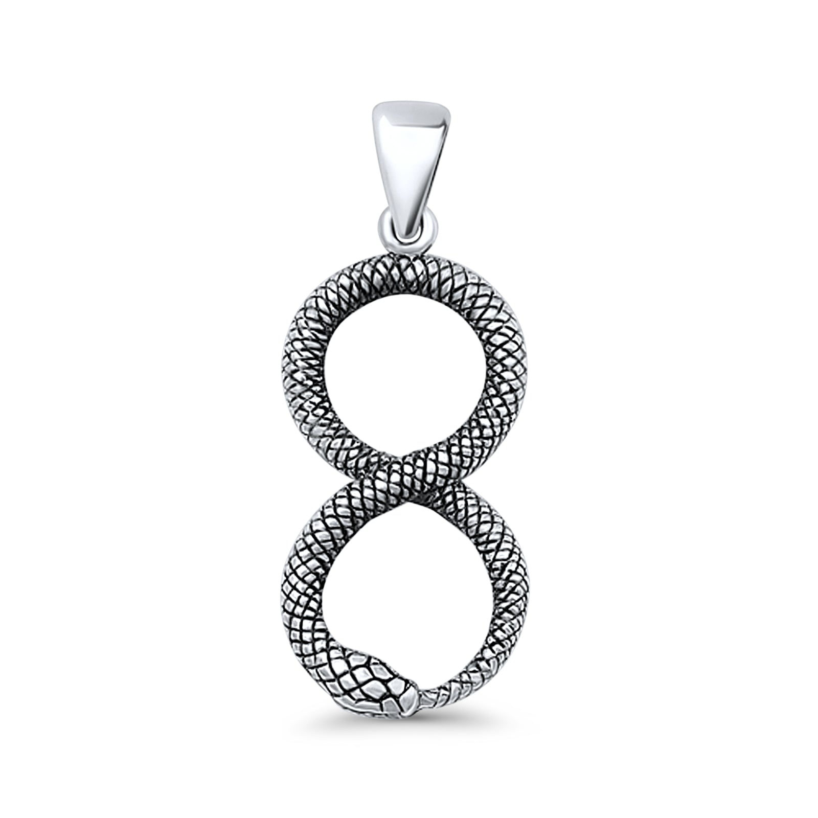 Infinity Snake Pendant