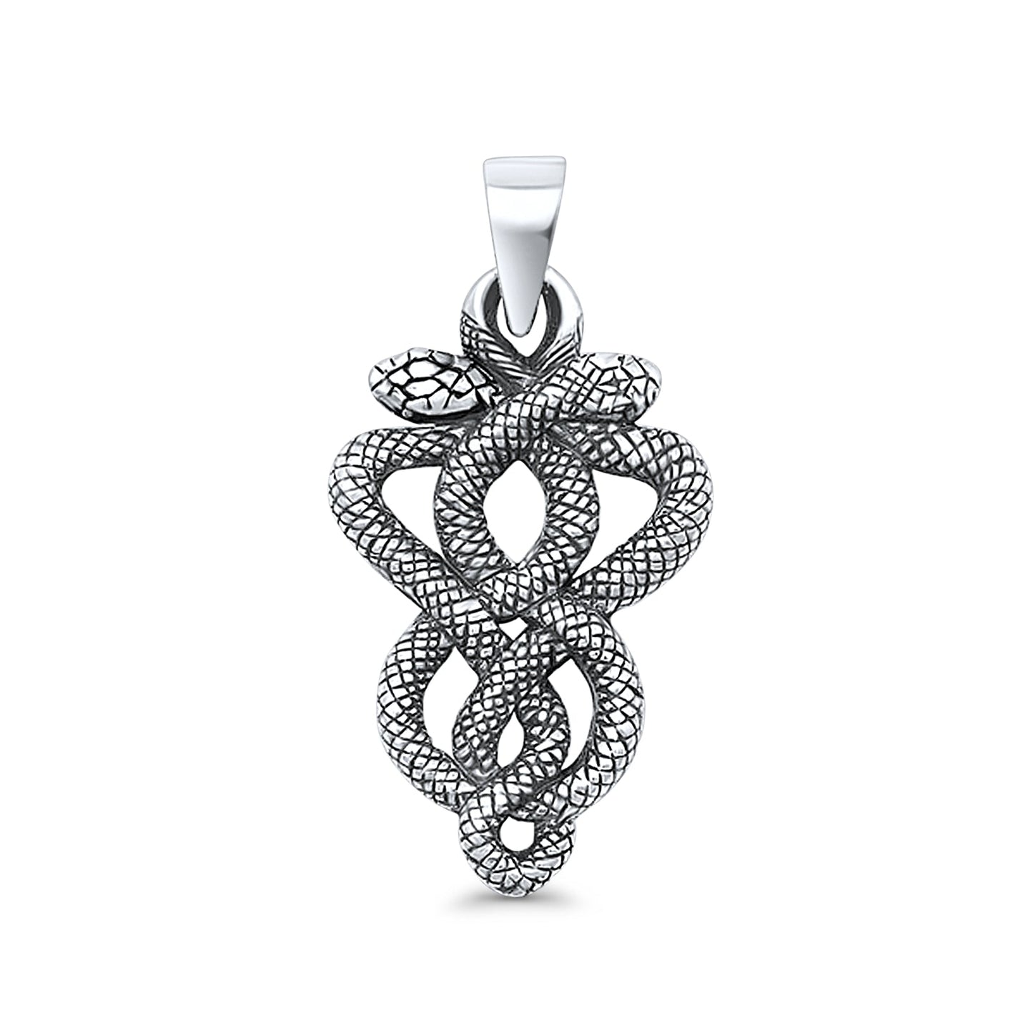  Twisted Snake Pendant