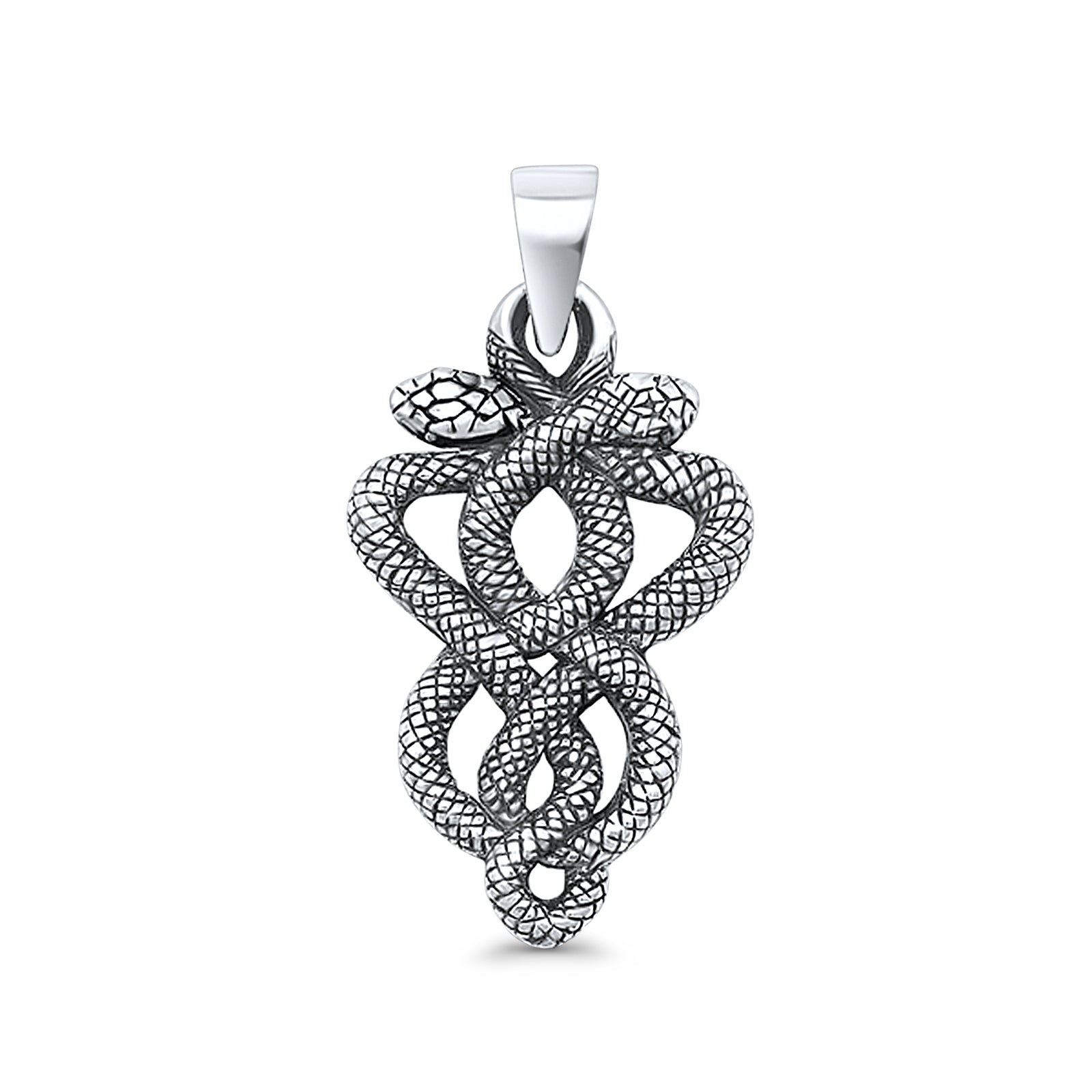  Twisted Snake Pendant
