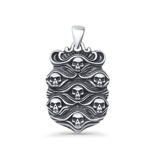  Skulls Pendant