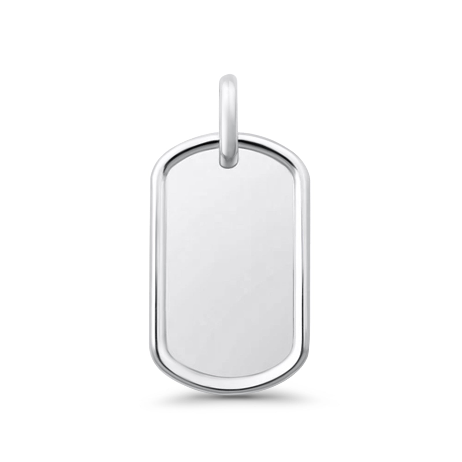  Dog Tag Charm Pendant
