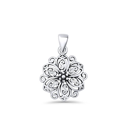  Flower Charm Pendant
