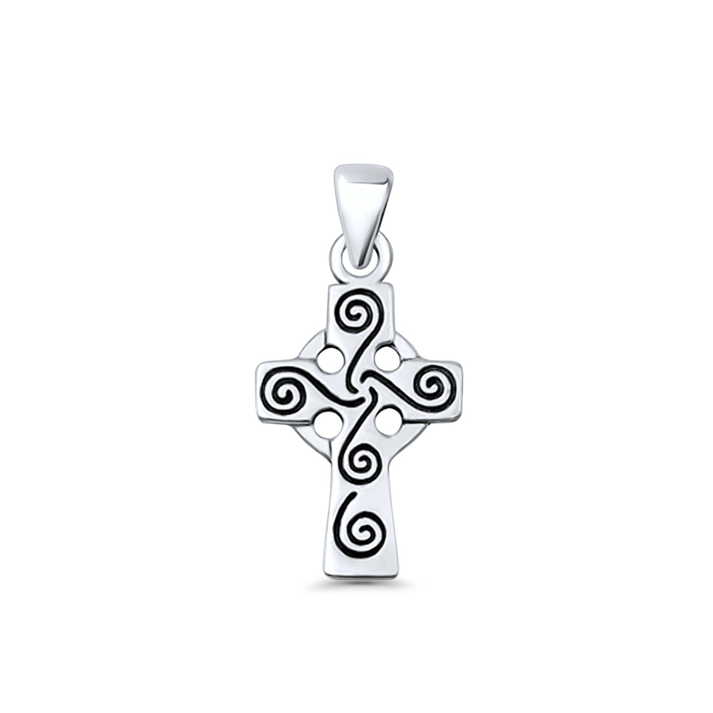  Triskele Cross Pendant
