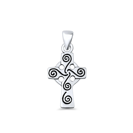  Triskele Cross Pendant