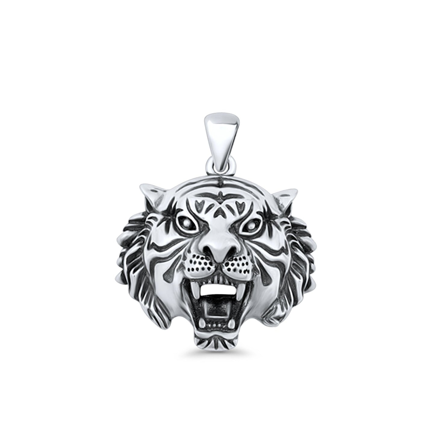  Tiger Head Pendant