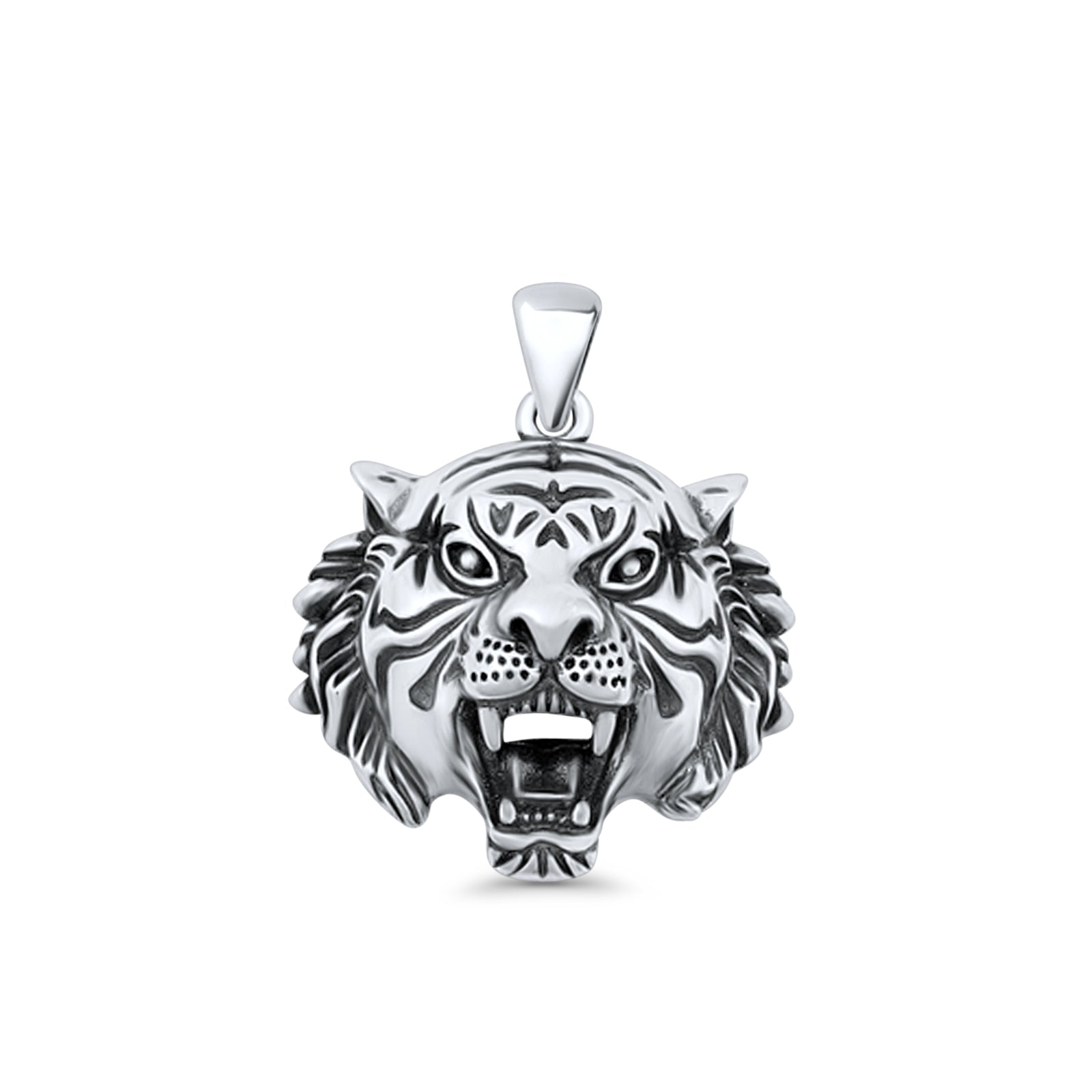 Tiger Head Pendant