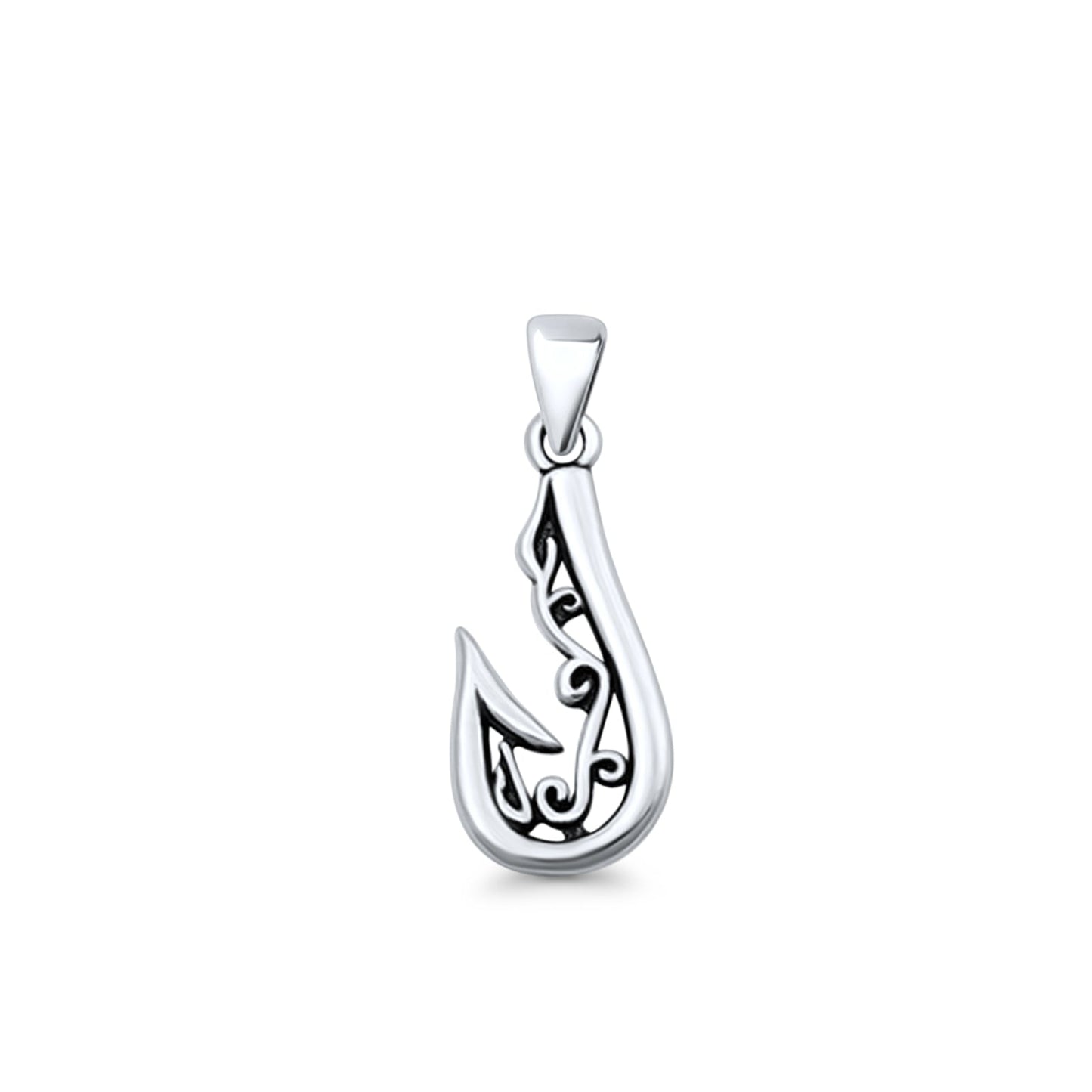  Tribal Hook Pendant