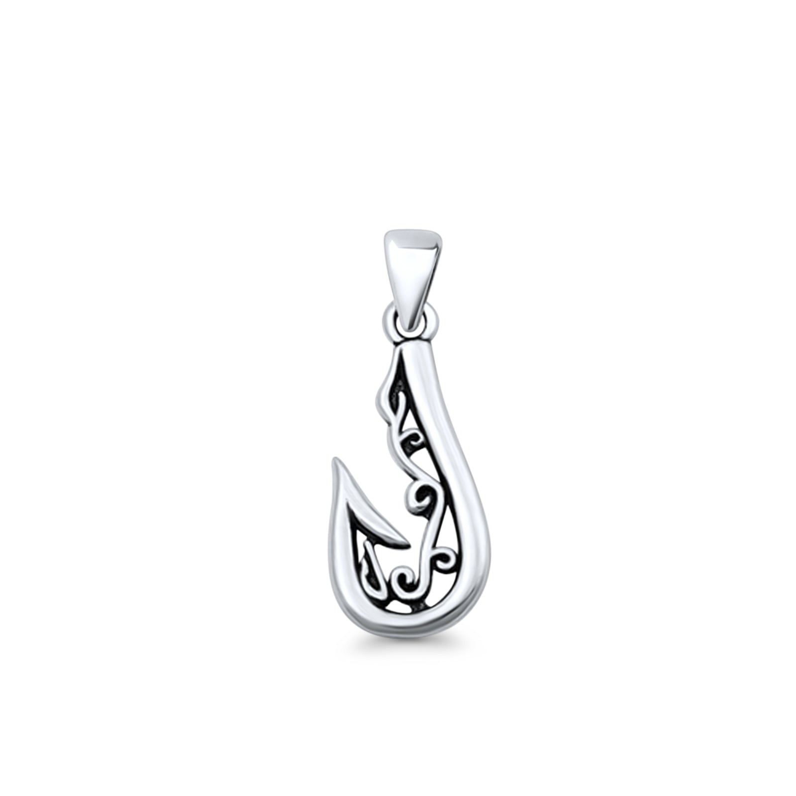  Tribal Hook Pendant