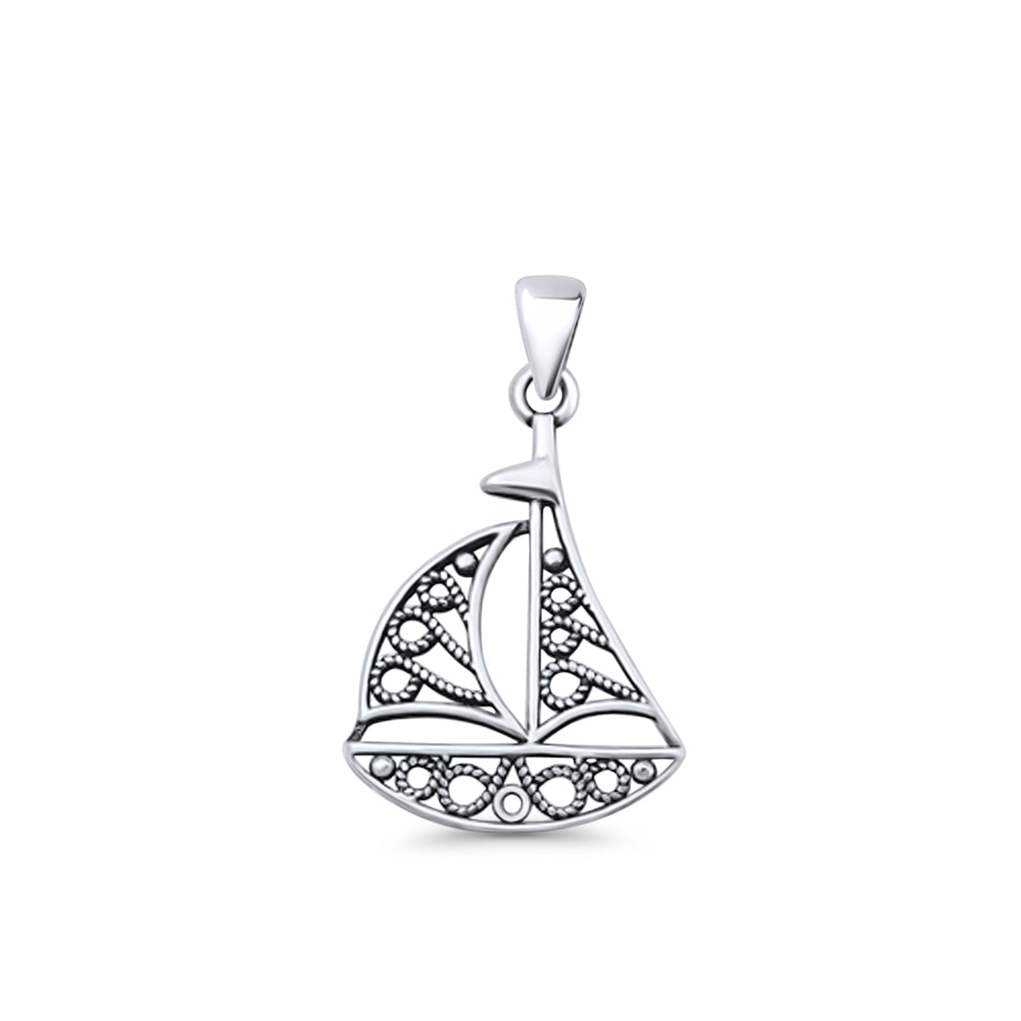  Sailboat Pendant