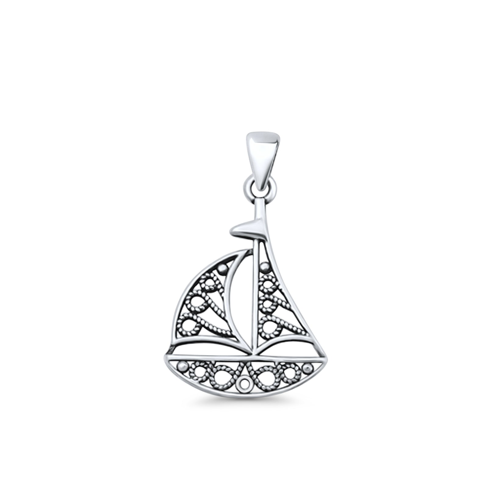  Sailboat Pendant