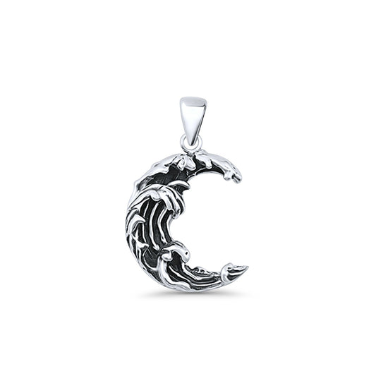  Moon Waves Pendant
