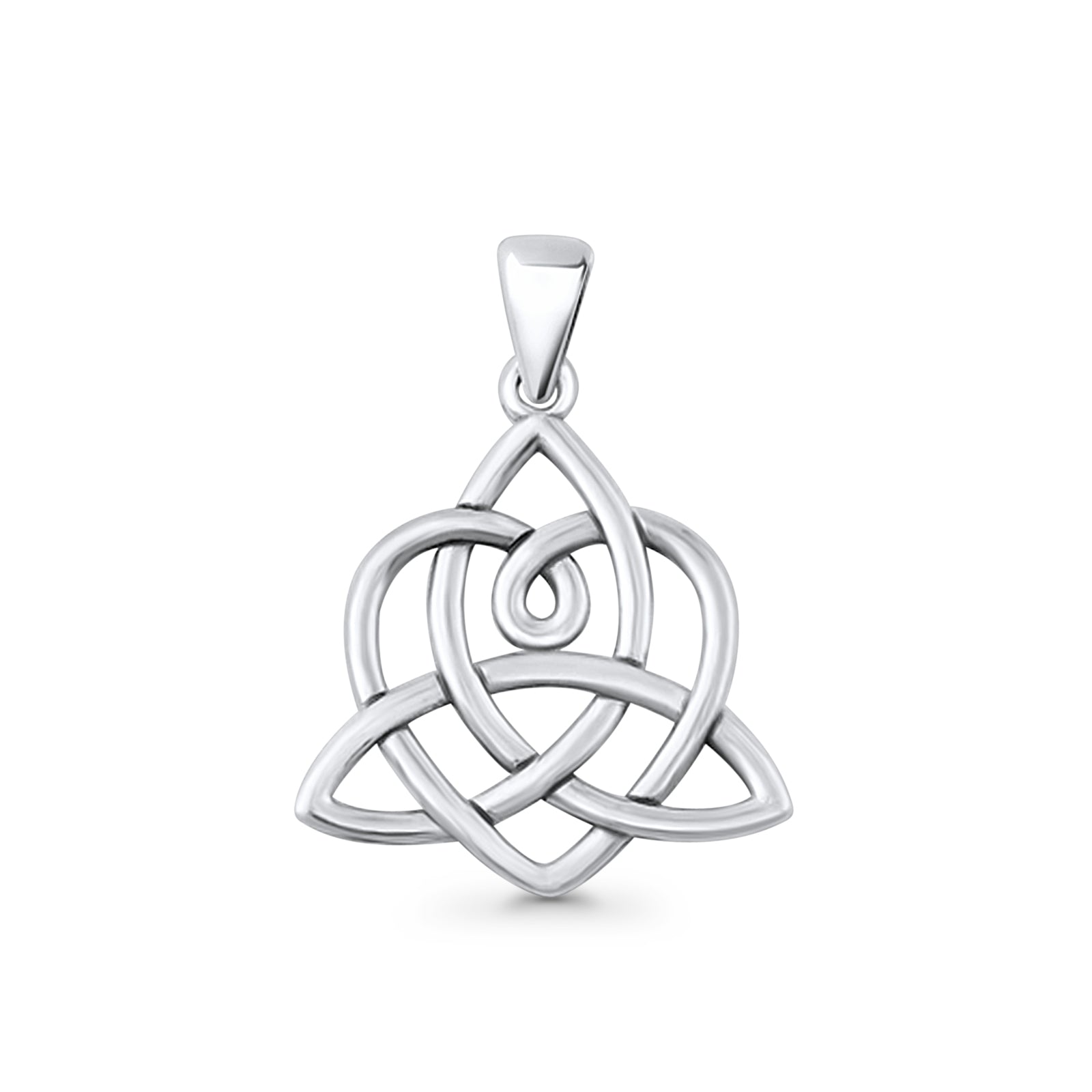  Triquetra & Heart Pendant