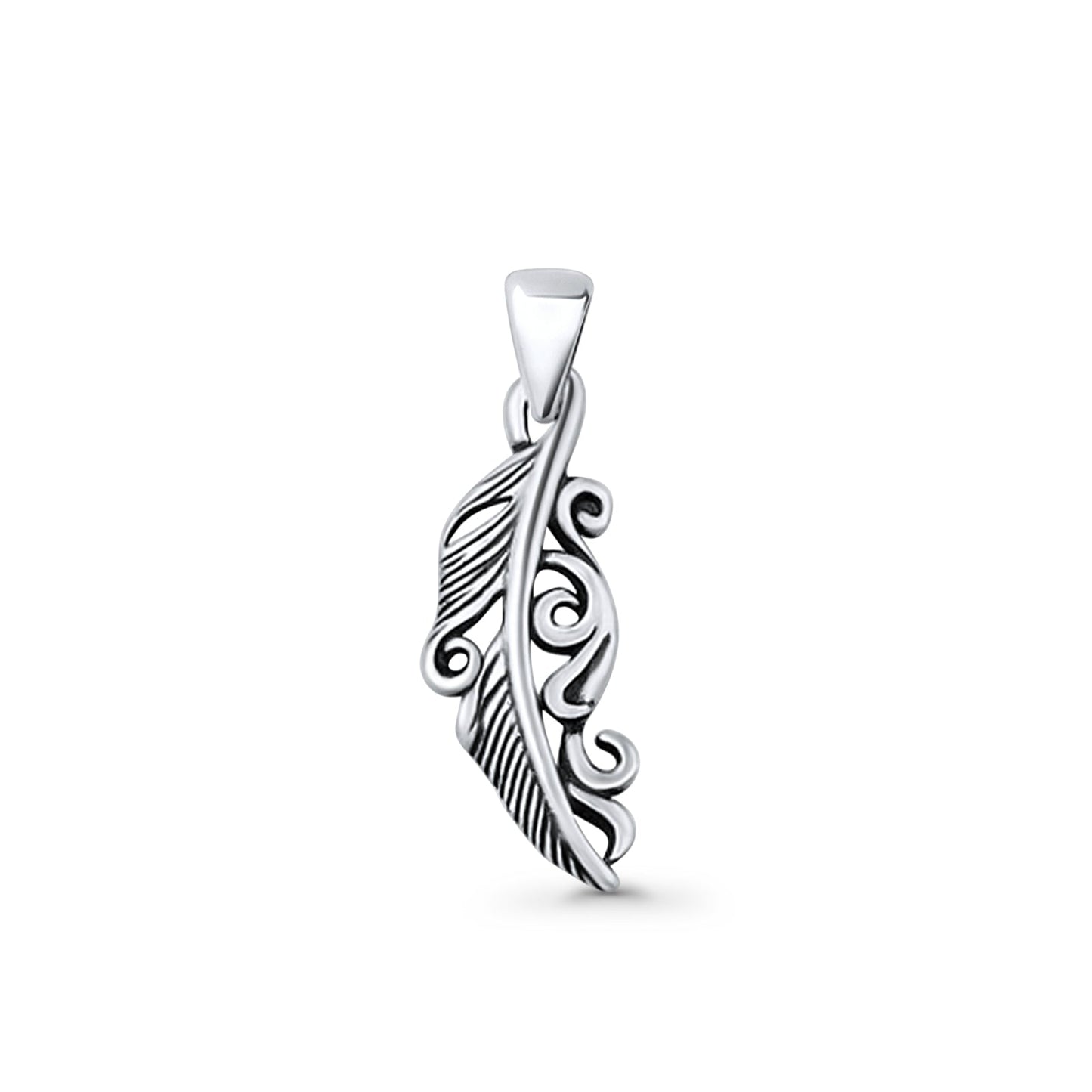  Feather Pendant