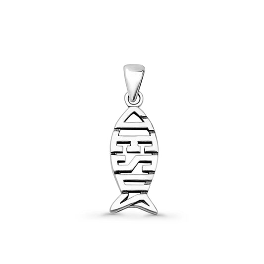 Jesus Fish Ichthys Pendant