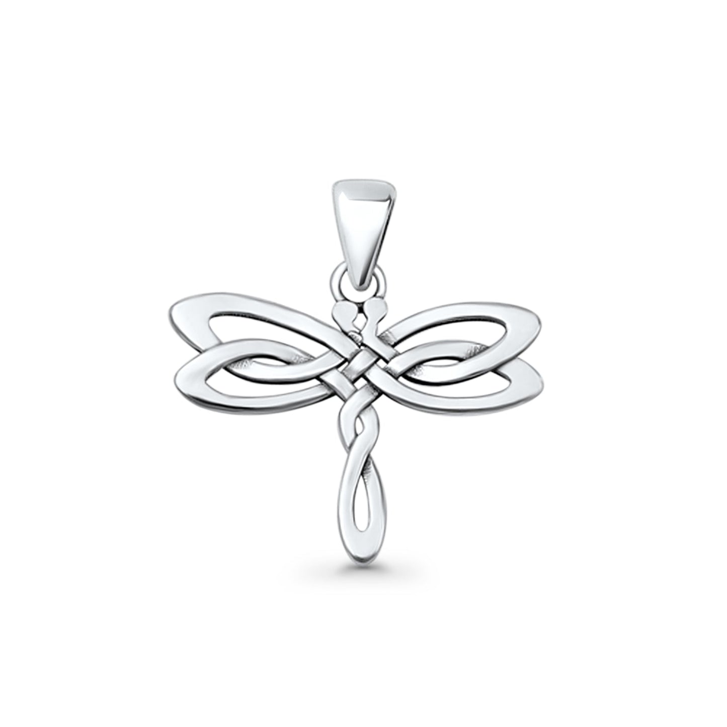 Celtic Dragonfly Pendant