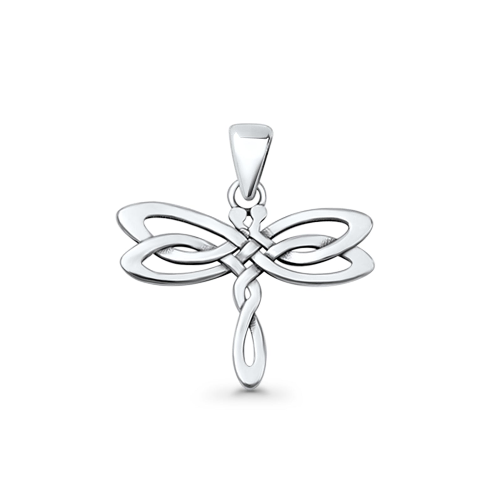 Celtic Dragonfly Pendant