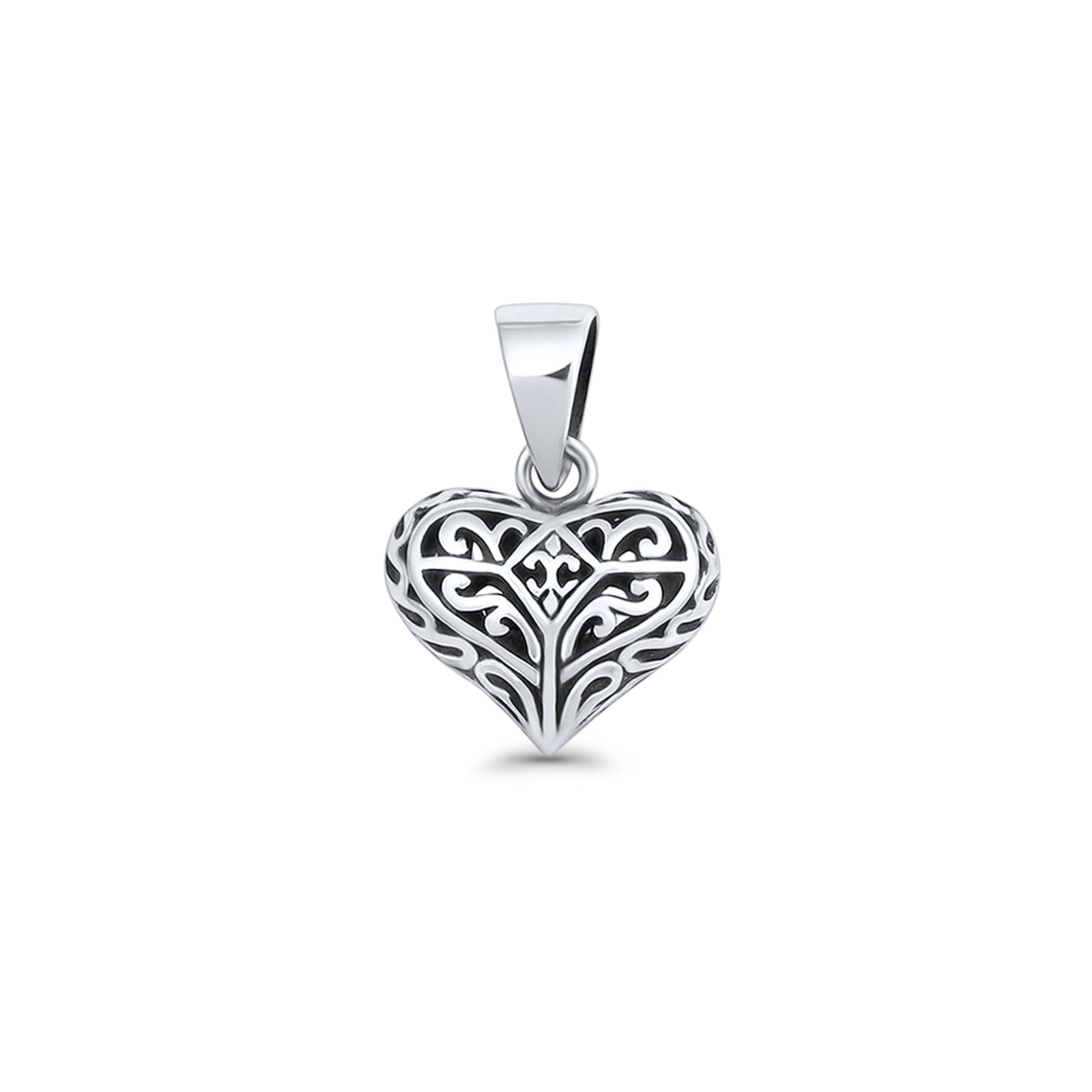 Celtic Filigree Heart Pendant
