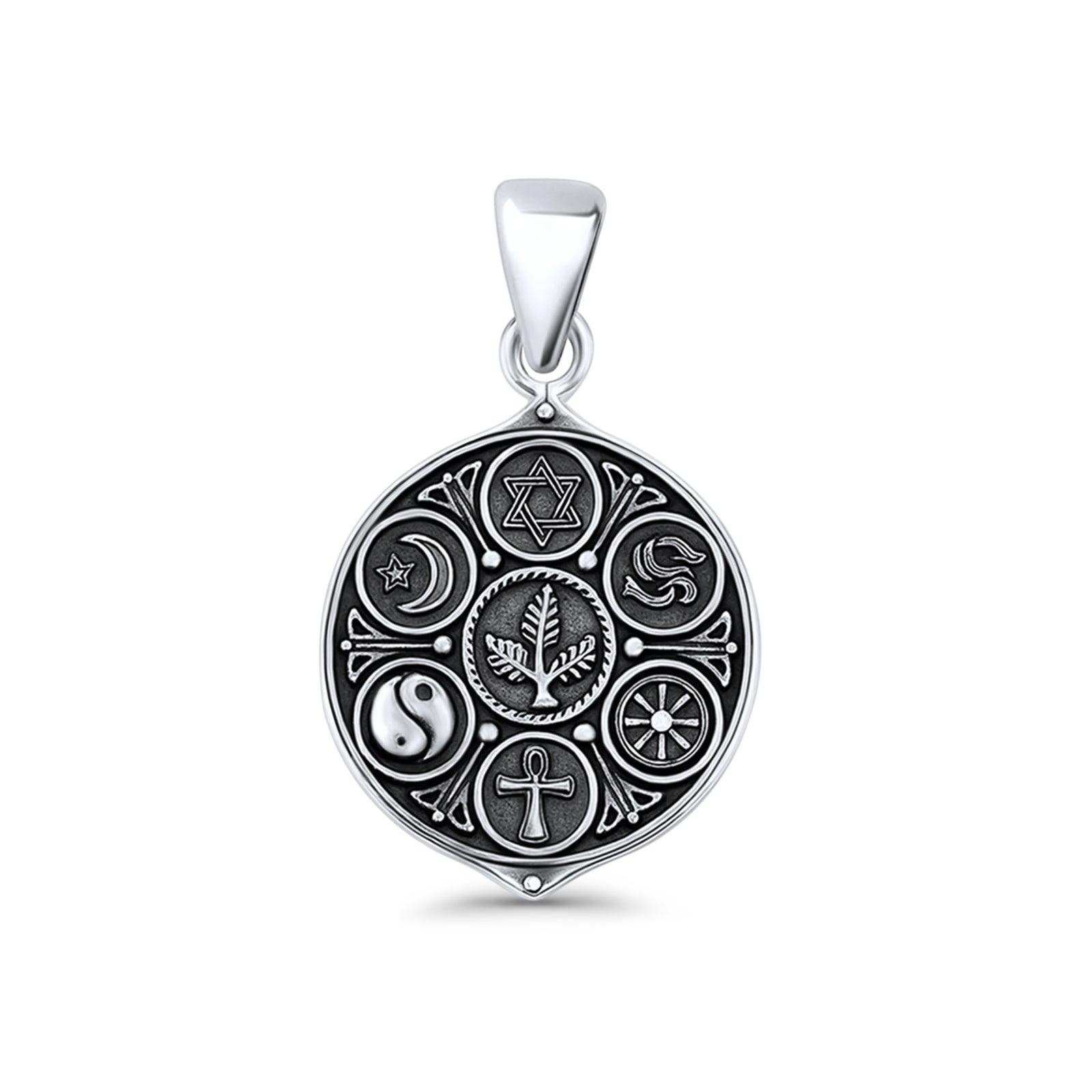Coexist Symbols Pendant