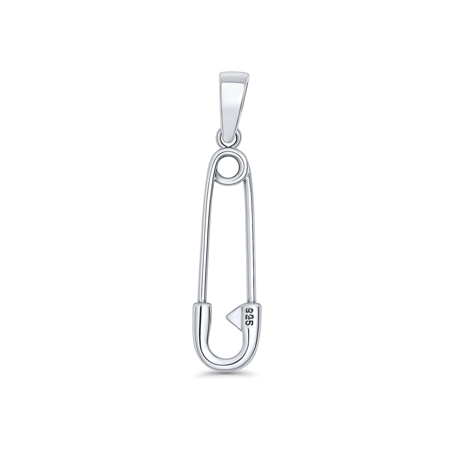 Safety Pin Pendant