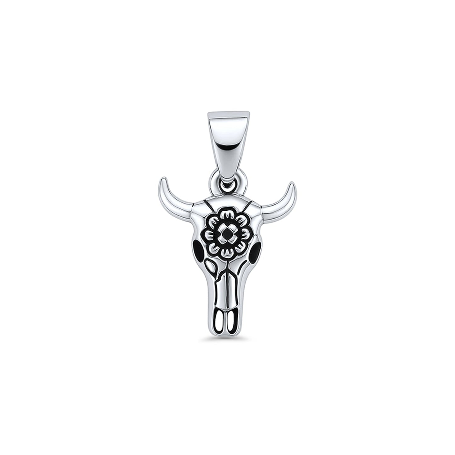 Bull Skull Pendant