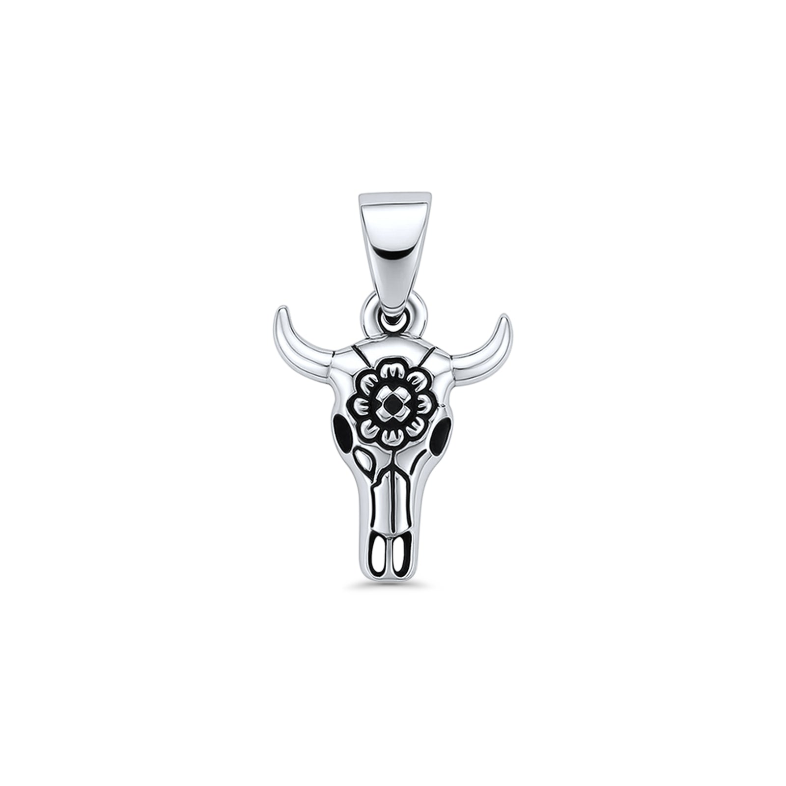 Bull Skull Pendant