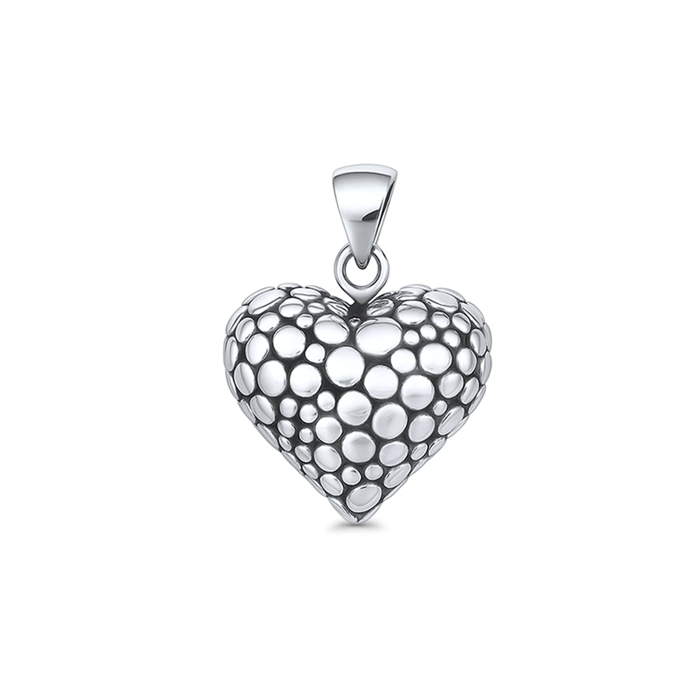 Bubble Heart Pendant