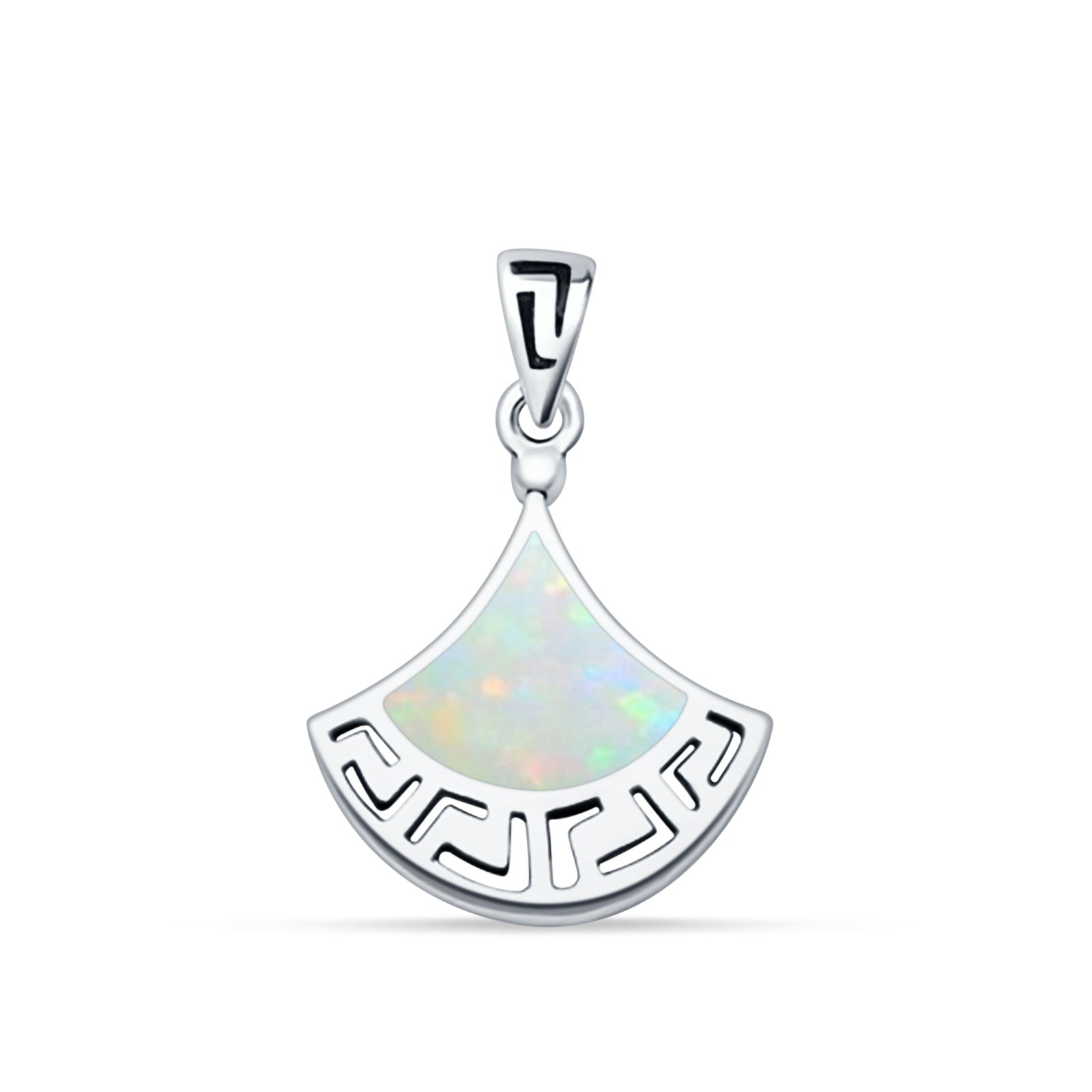 Greek Key Pendant