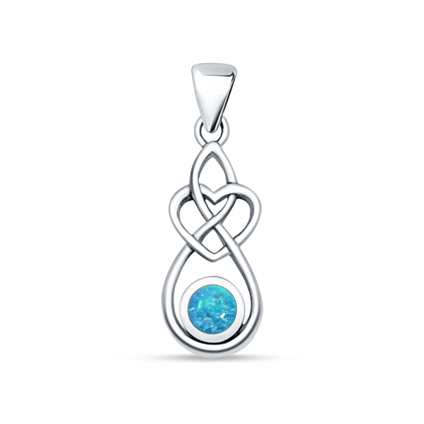 Twisted Heart Pendant