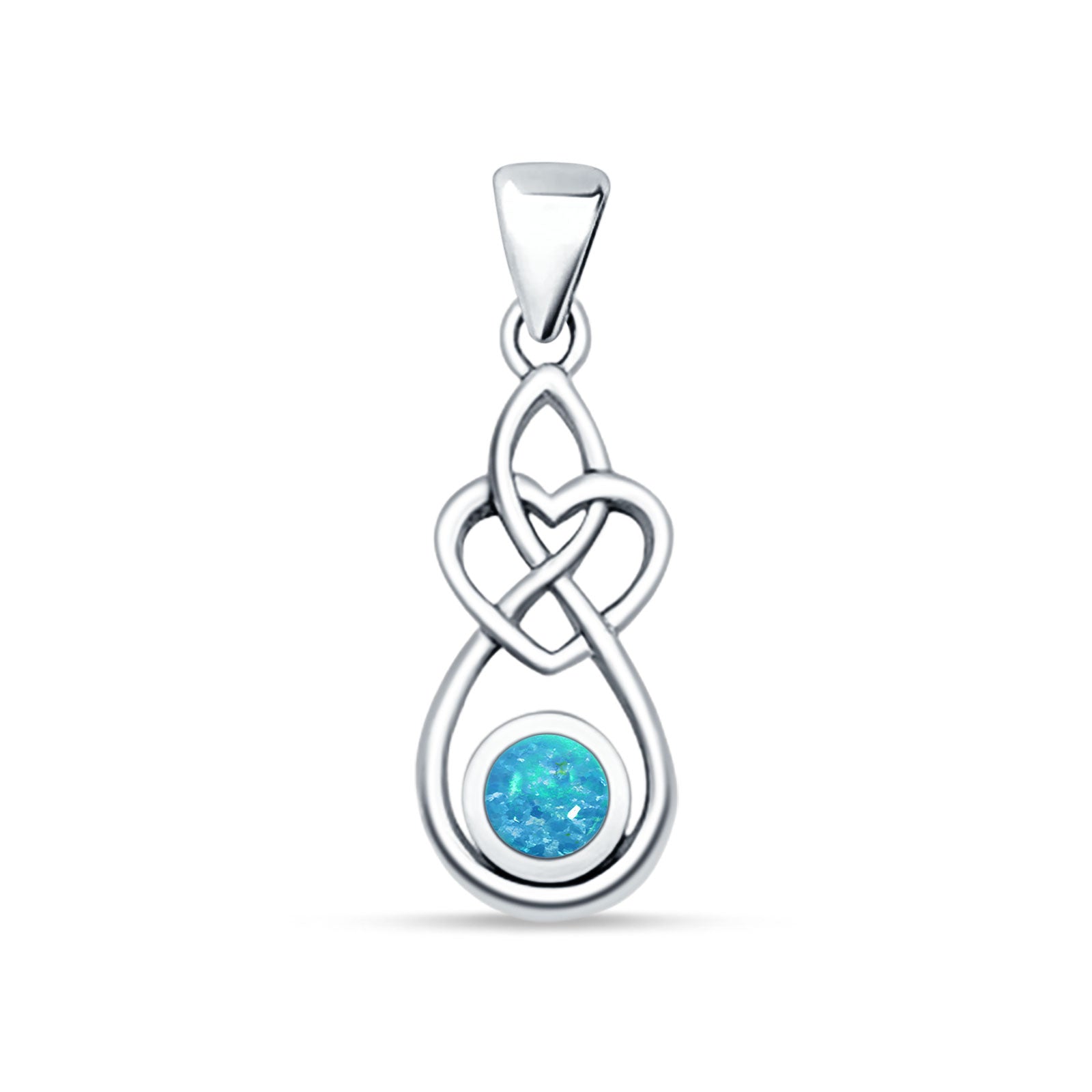 Twisted Heart Pendant
