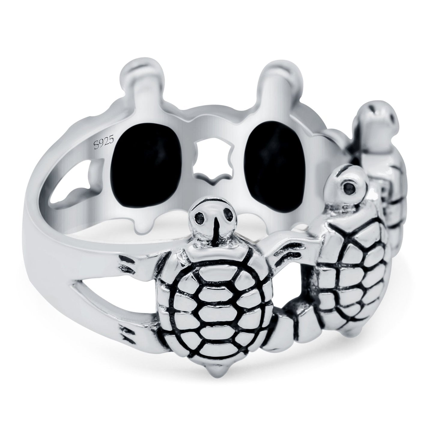 Turtle Family Ring 