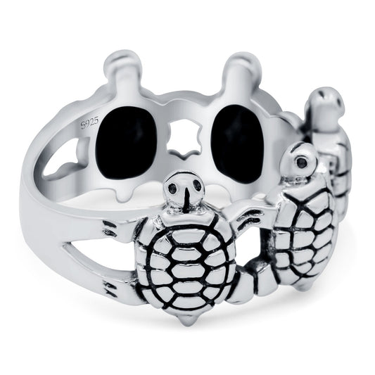 Turtle Family Ring 